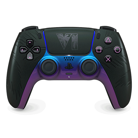 DualSense® Wireless Controller - Grand Theft Auto VI Black Limited Edition - For PS5, PC, Mac & Mobile — product view 1