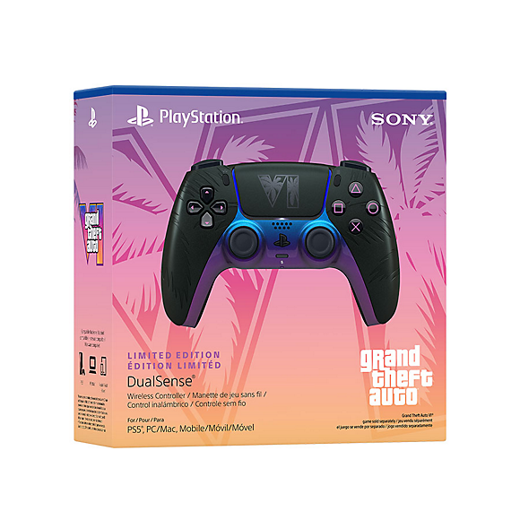 DualSense® Wireless Controller - Grand Theft Auto VI Black Limited Edition - For PS5, PC, Mac & Mobile — product view 6