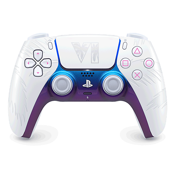 DualSense® Wireless Controller - Grand Theft Auto VI White Limited Edition - For PS5, PC, Mac & Mobile — product view 1